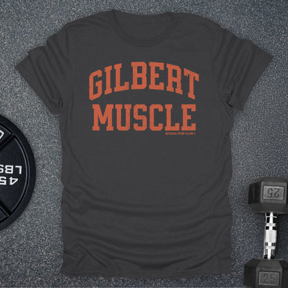 Apocalypse Club Gilbert Muscle Charcoal gym t-shirt