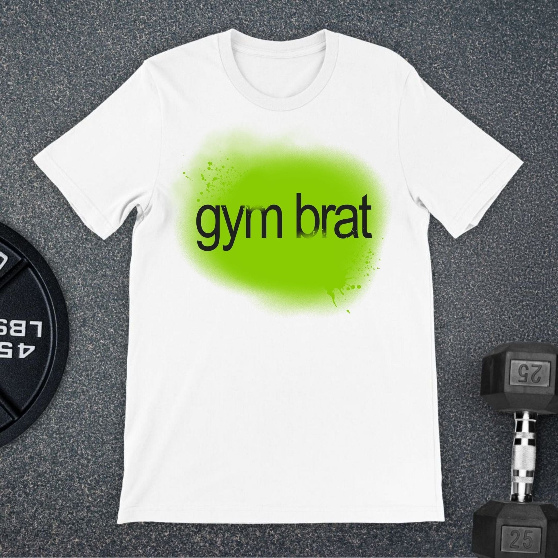 Gym Brat T-Shirt White - Apocalypse Club