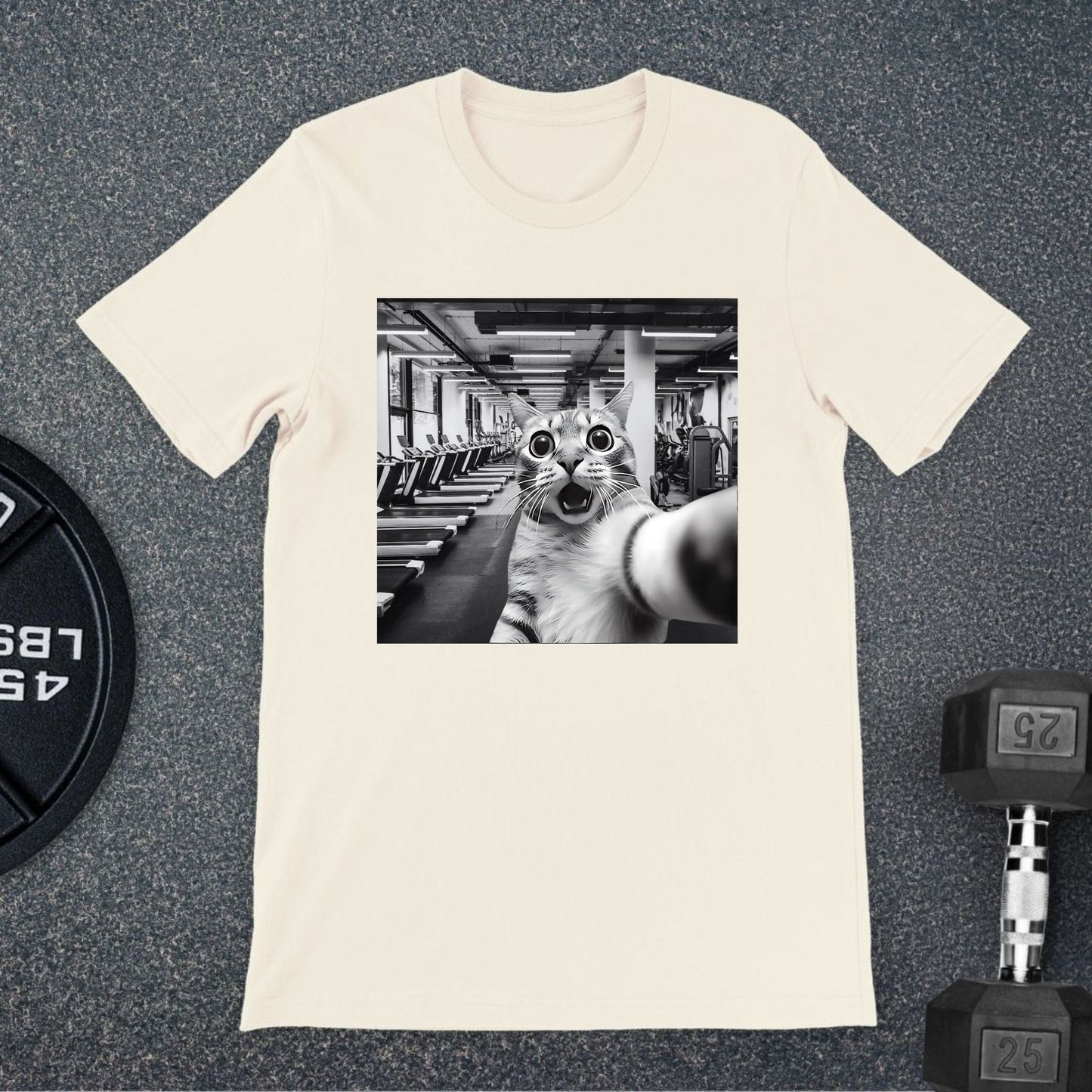 Gym Cat T-Shirt - Apocalypse Club