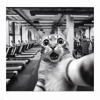 Gym Cat T-Shirt