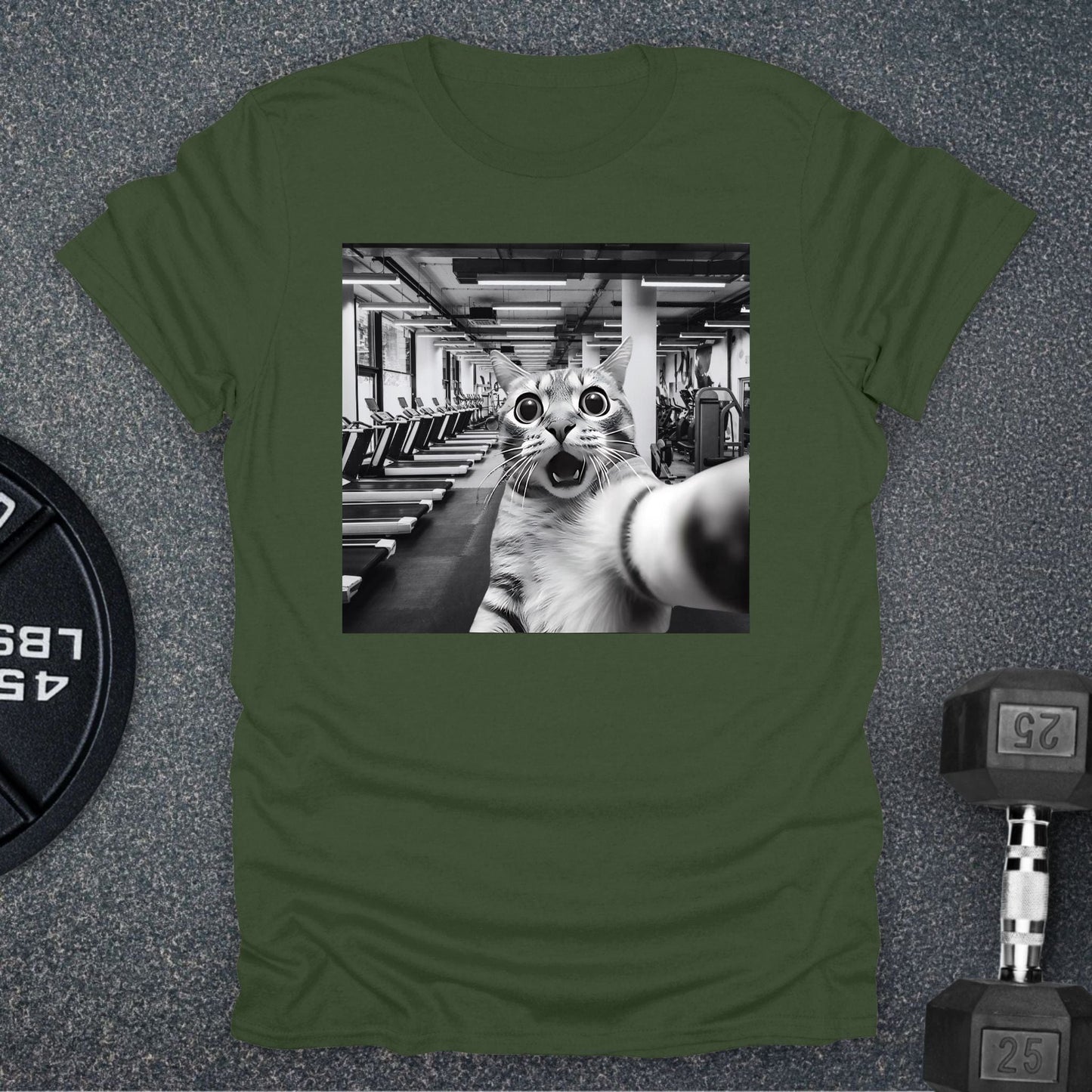 Gym Cat T-Shirt