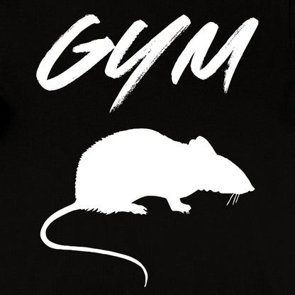 Gym Rat Black T-Shirt - Apocalypse Club