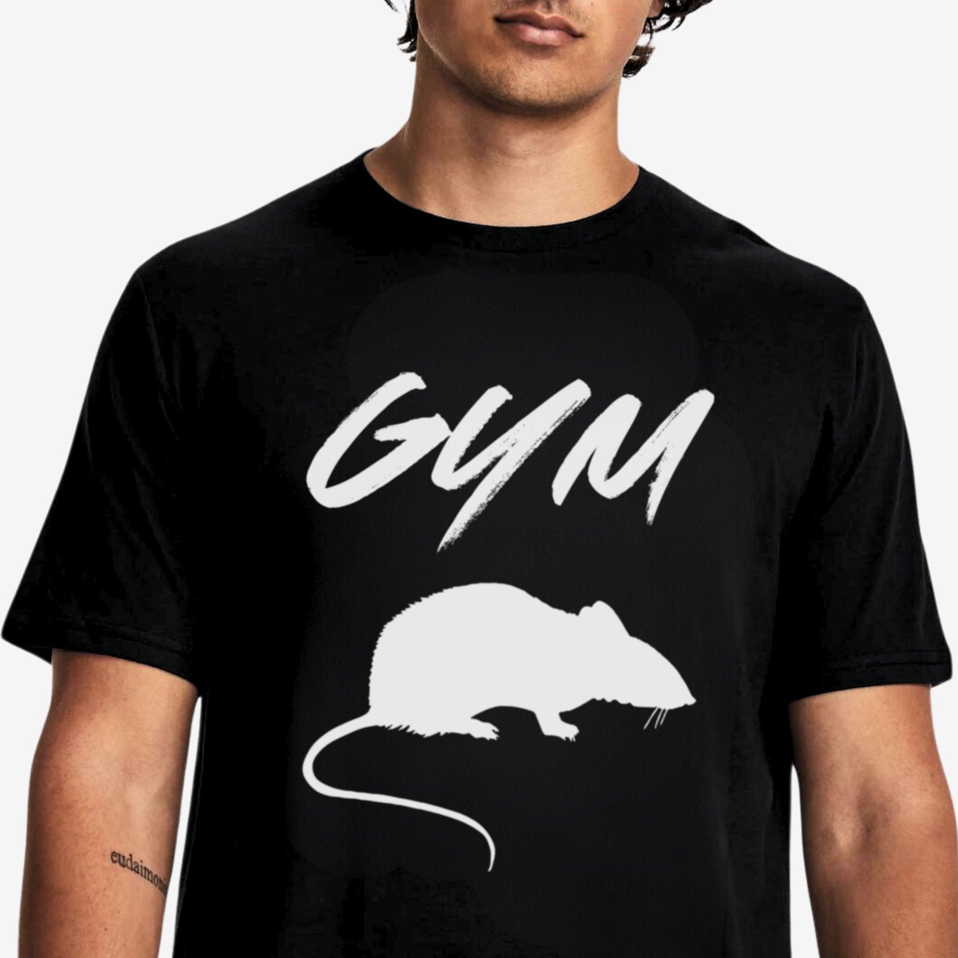 Gym Rat Black T-Shirt - Apocalypse Club