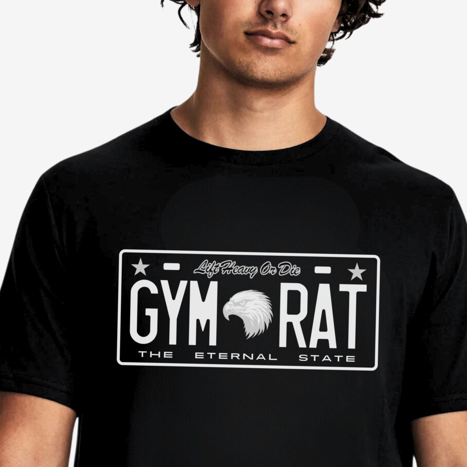 Gym Rat License T-Shirt Black - Apocalypse Club