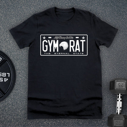 Gym Rat License T-Shirt Black - Apocalypse Club