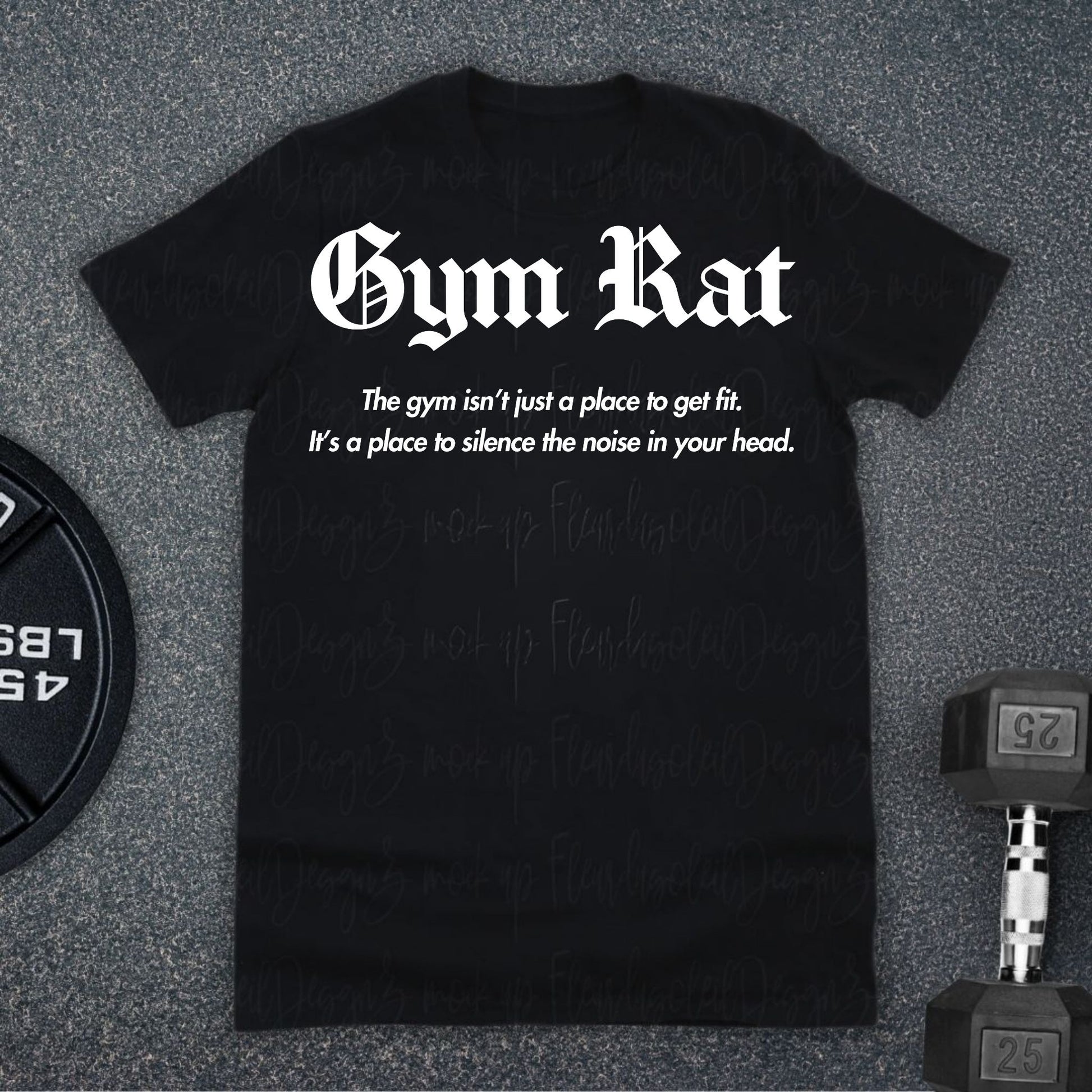 Gym Rat Mantra T-Shirt - Apocalypse Club