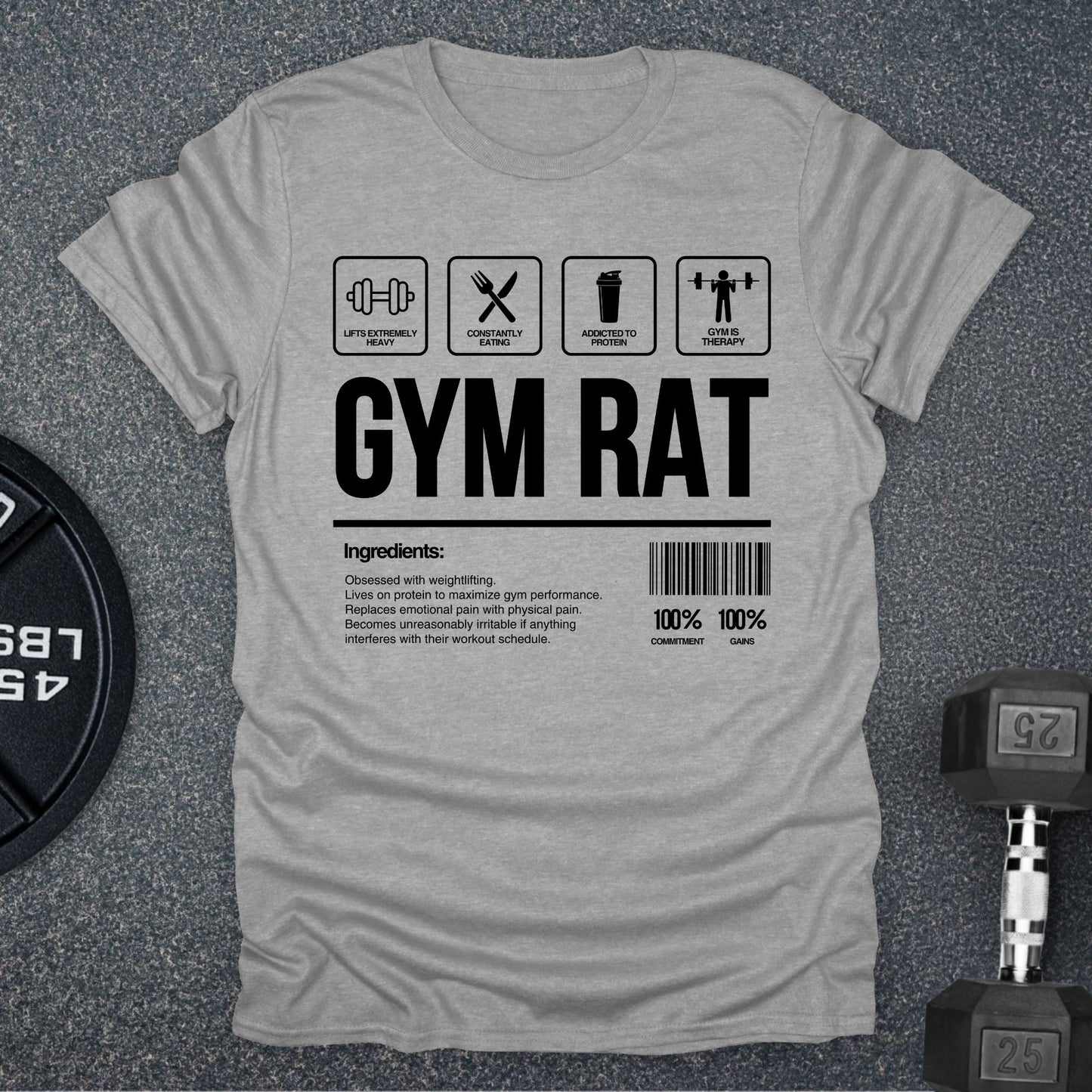 Gym Rat Mode T-Shirt
