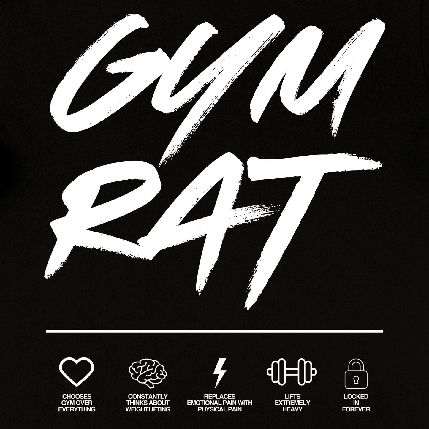 Gym Rat Rules T-Shirt - Apocalypse Club