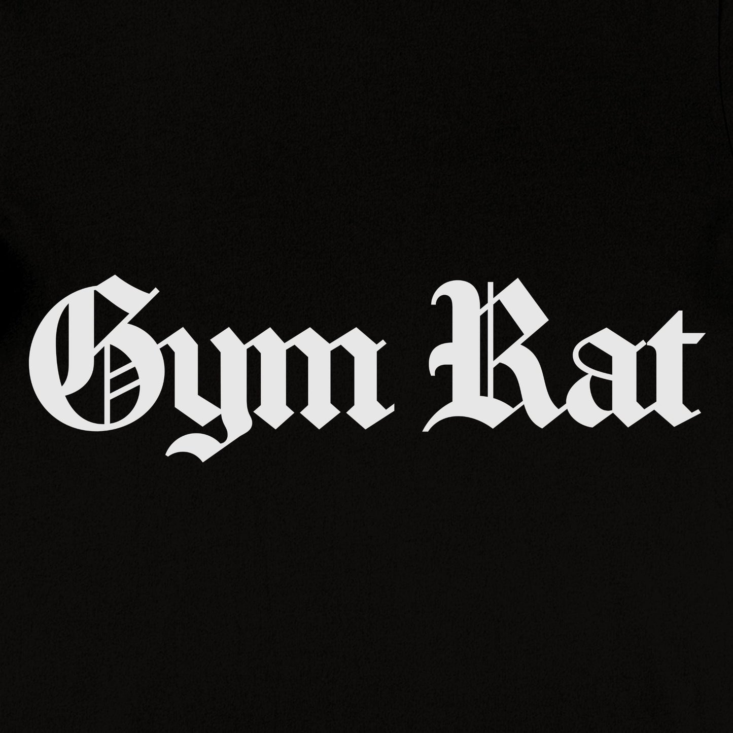 Gym Rat Slogan T-Shirt - Apocalypse Club