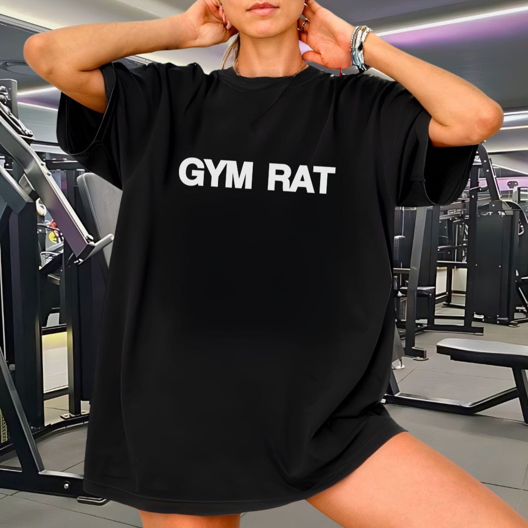 Gym Rat T-Shirt Black