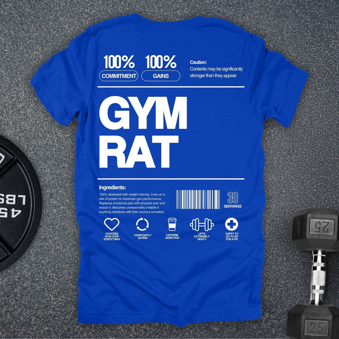 Gym Rat T-Shirt - Apocalypse Club