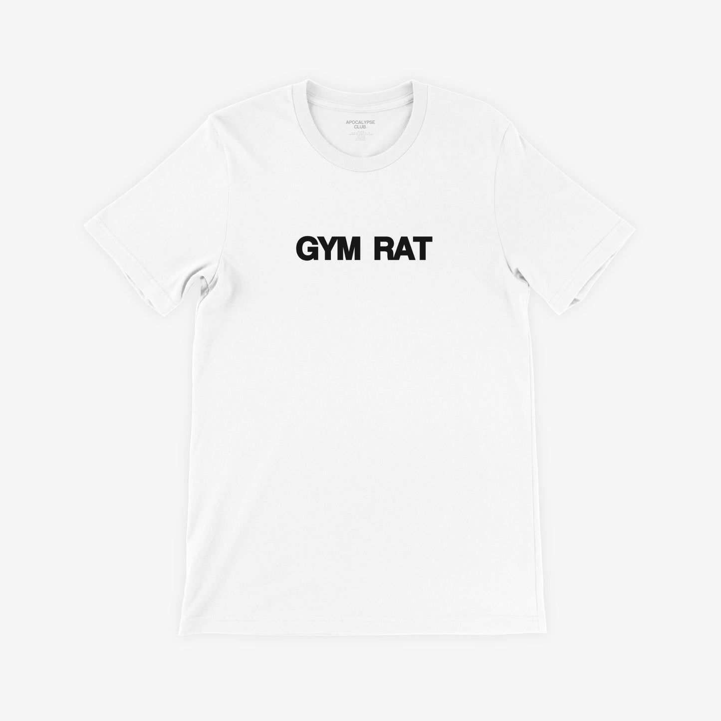 Gym Rat T-Shirt White