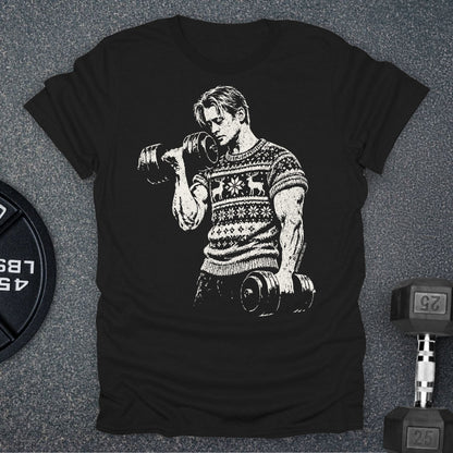 Apocalypse Club Home Lifting Alone Black gym t-shirt