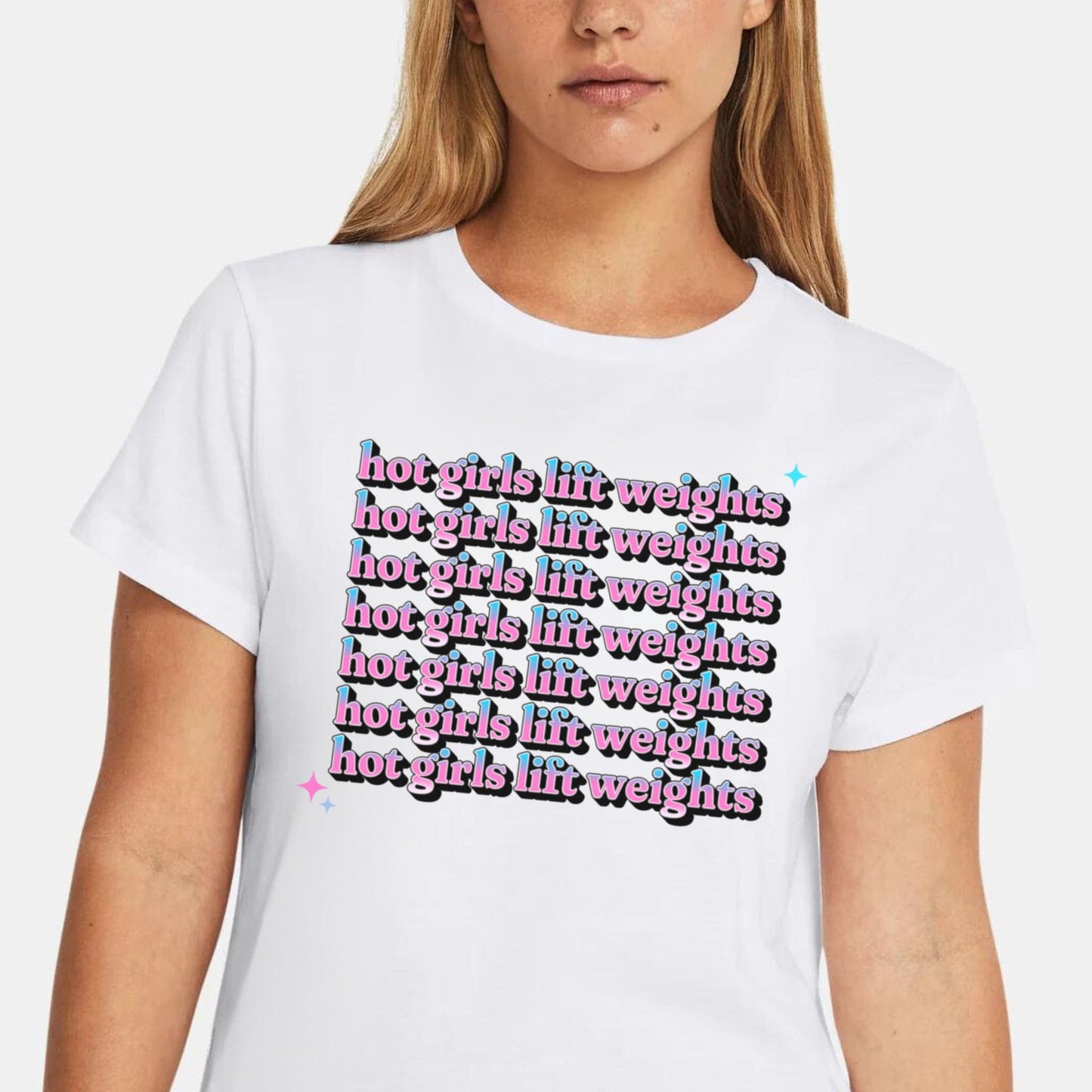 Hot Girls Lift Weights T-Shirt - Apocalypse Club