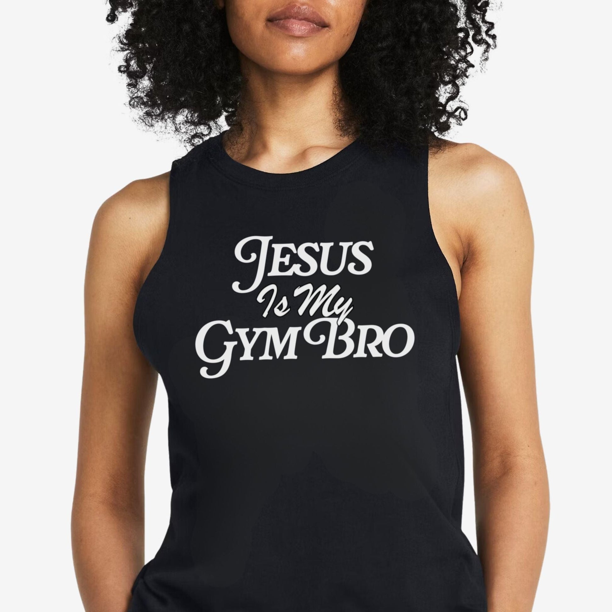 Jesus Is My Gym Bro Muscle Tank - Apocalypse Club