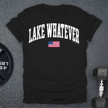 Apocalypse Club Lake Whatever Black gym t-shirt