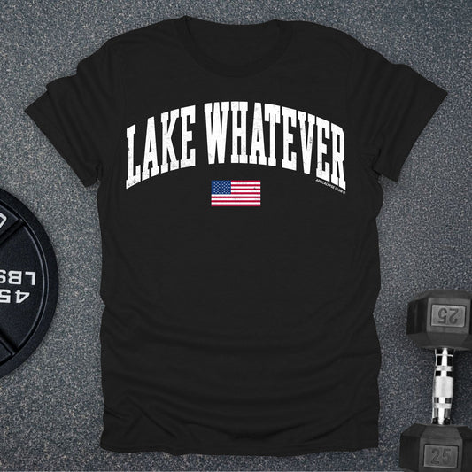 Apocalypse Club Lake Whatever Black gym t-shirt