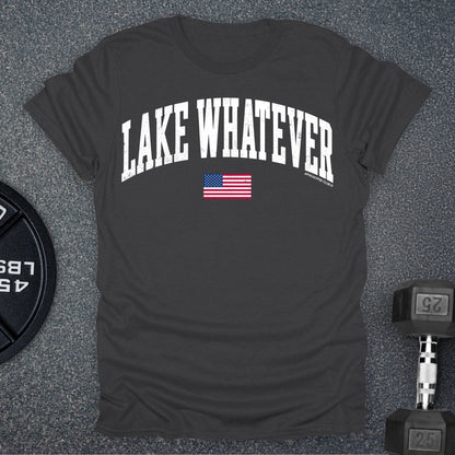 Apocalypse Club Lake Whatever Charcoal gym t-shirt