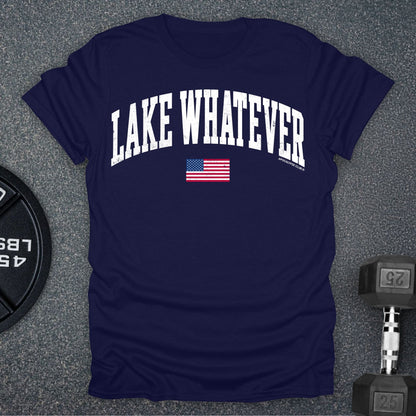 Apocalypse Club Lake Whatever Navy gym t-shirt