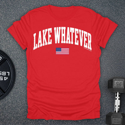 Apocalypse Club Lake Whatever Red gym t-shirt