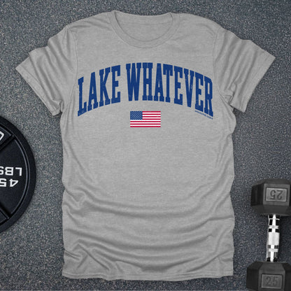 Apocalypse Club Lake Whatever Sport Grey gym t-shirt