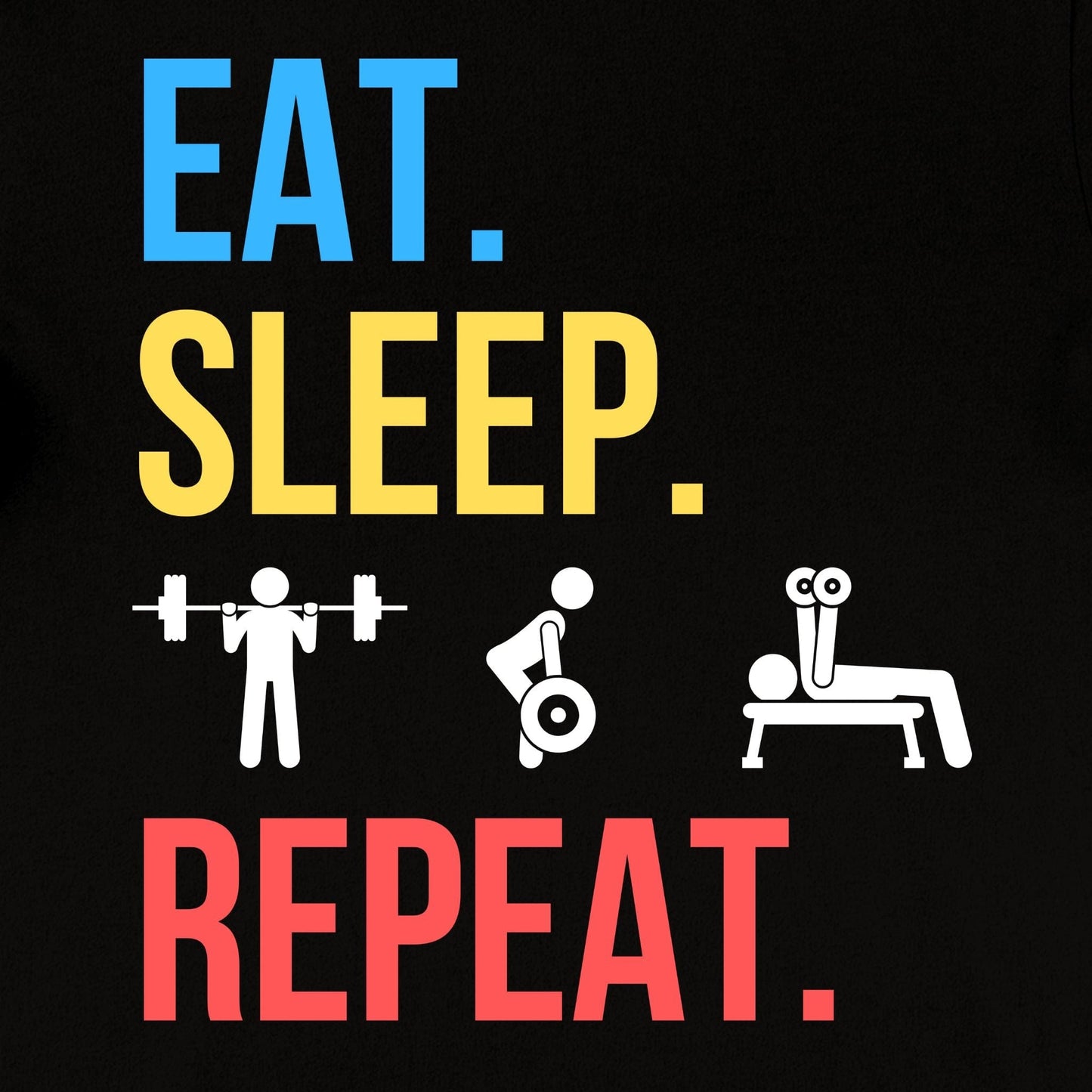 Lift Repeat T-Shirt - Apocalypse Club