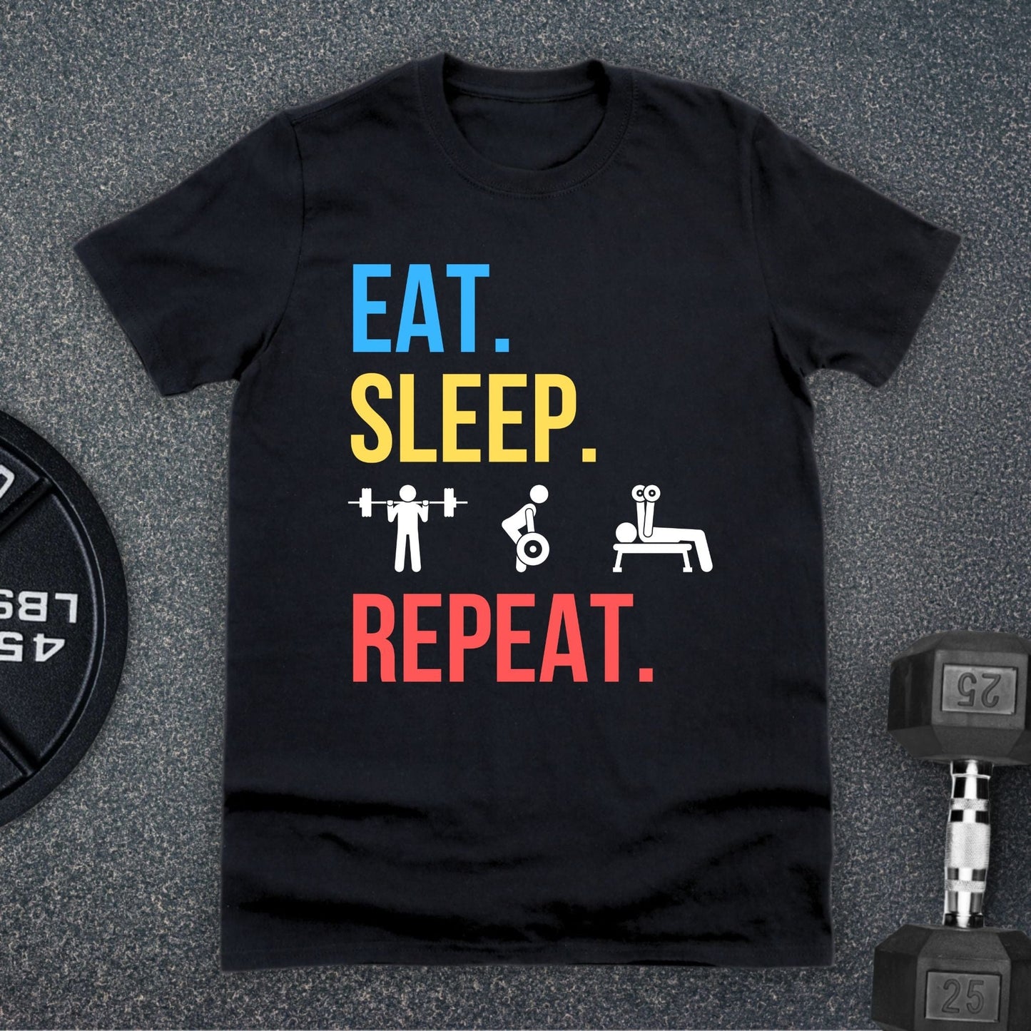 Lift Repeat T-Shirt - Apocalypse Club