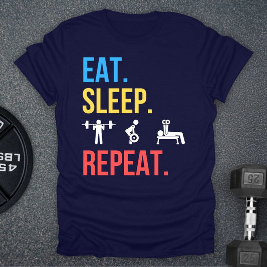 Lift Repeat T-Shirt