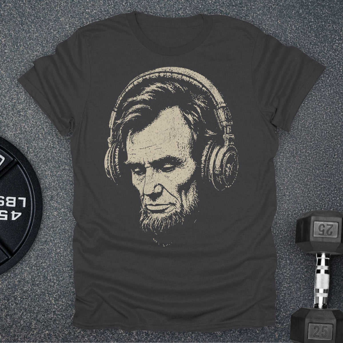 Apocalypse Club Locked In Abe Charcoal gym t-shirt