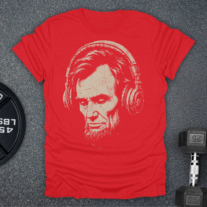 Apocalypse Club Locked In Abe Red gym t-shirt