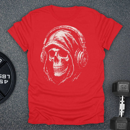 Apocalypse Club Locked In Reaper Red gym t-shirt