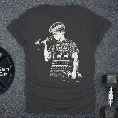 Apocalypse Club Macaulay Bulkin Season Charcoal gym t-shirt