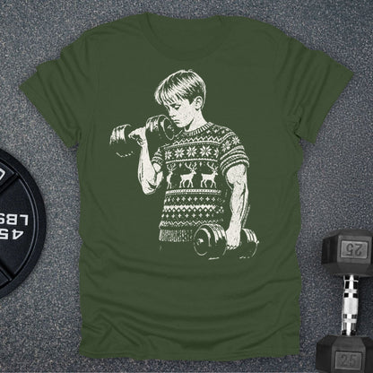 Apocalypse Club Macaulay Bulkin Season Military Green gym t-shirt