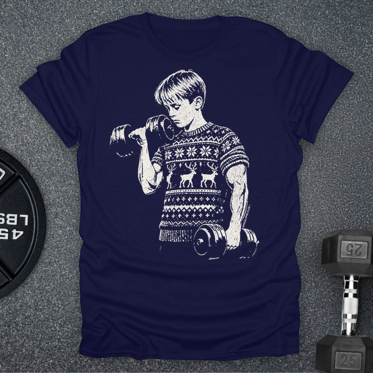 Apocalypse Club Macaulay Bulkin Season Navy gym t-shirt