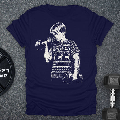 Apocalypse Club Macaulay Bulkin Season Navy gym t-shirt