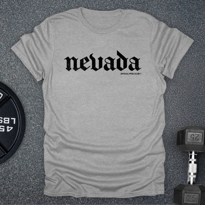Apocalypse Club Nevada Sport Grey gym t-shirt