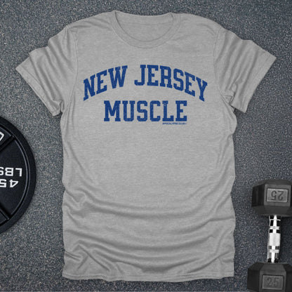Apocalypse Club New Jersey Muscle Sport Grey gym t-shirt