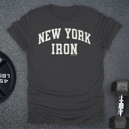 Apocalypse Club New York Iron Charcoal gym t-shirt