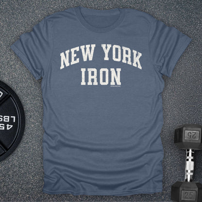 Apocalypse Club New York Iron Heather Indigo gym t-shirt