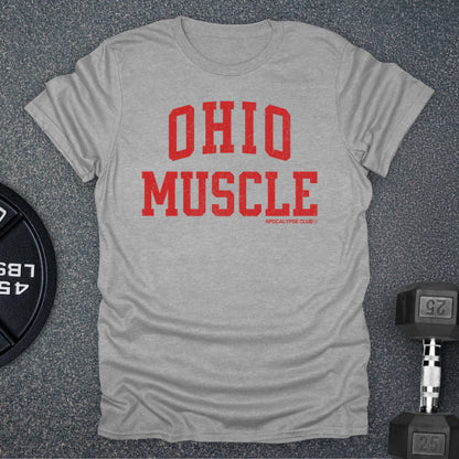 Apocalypse Club Ohio Muscle Sport Grey gym t-shirt