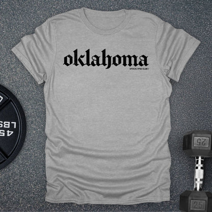 Apocalypse Club Oklahoma Sport Grey gym t-shirt