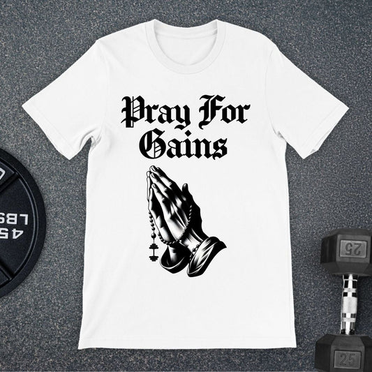 Pray For Gains T-Shirt - Apocalypse Club