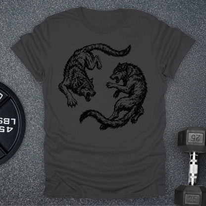 Apocalypse Club Protect The Pack Charcoal gym t-shirt