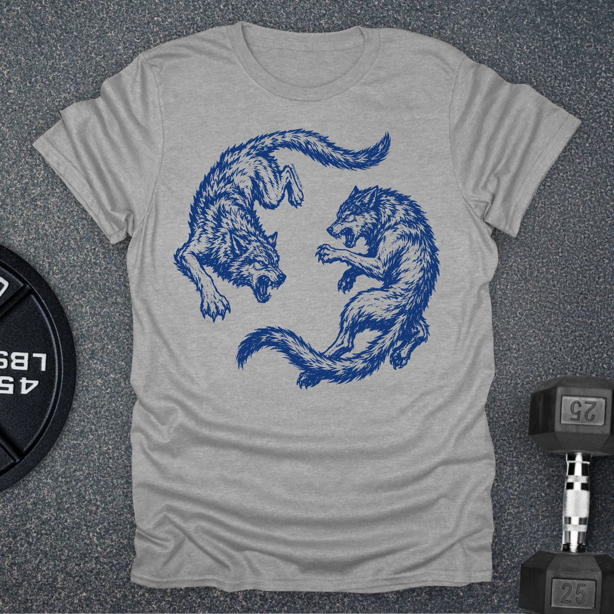 Apocalypse Club Protect The Pack Sport Grey gym t-shirt