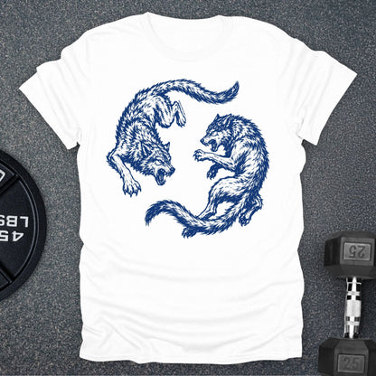Apocalypse Club Protect The Pack White gym t-shirt