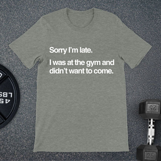 Sorry I'm Late T-Shirt - Apocalypse Club