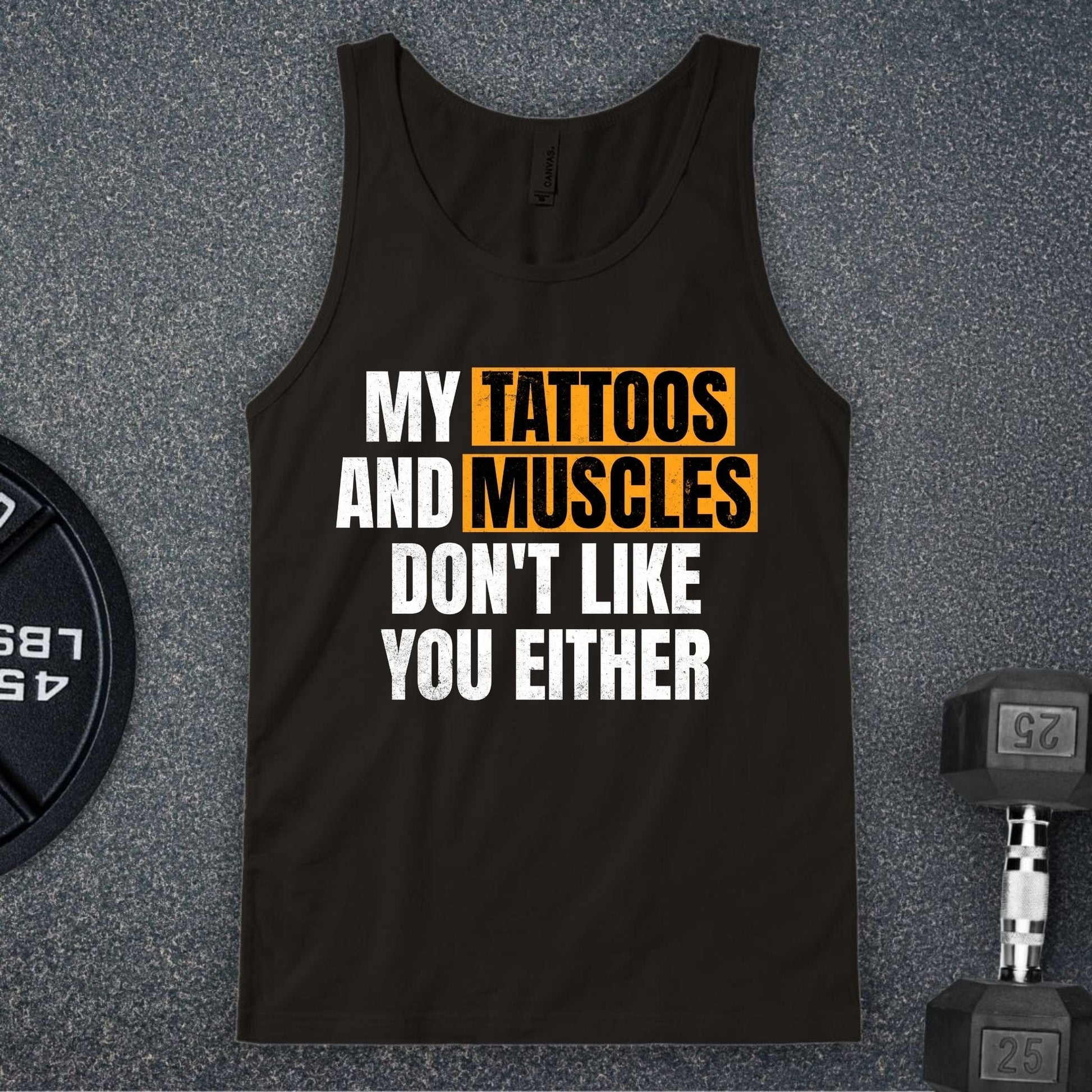 Tattoos And Muscles Muscle Tank - Apocalypse Club