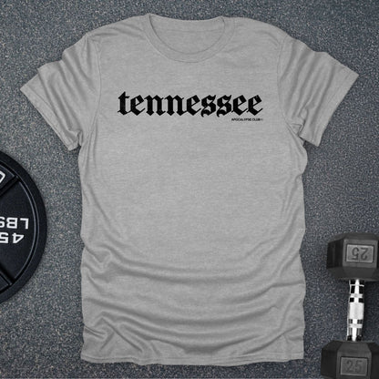 Apocalypse Club Tennessee DNA Sport Grey gym t-shirt