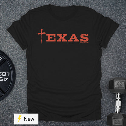 Apocalypse Club Texas Faith Black gym t-shirt