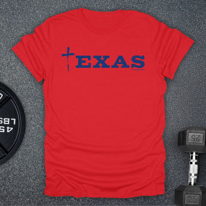 Apocalypse Club Texas Faith Red gym t-shirt